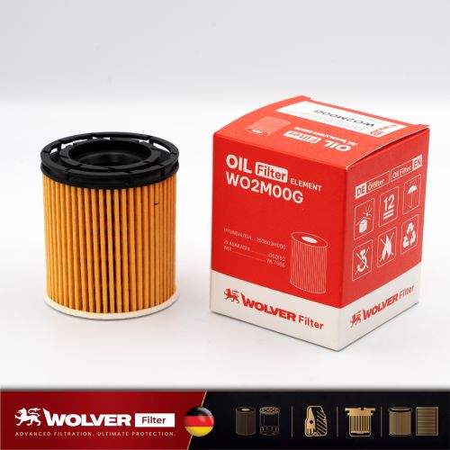 Lọc Nhớt Động Cơ: Wolver WO2M00G